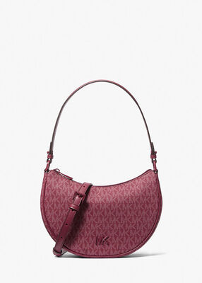 michael kors kyla small signature logo convertible pochette