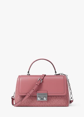 michael kors حقيبة تريبيكا صغيرة جدًا بشعار الماركة