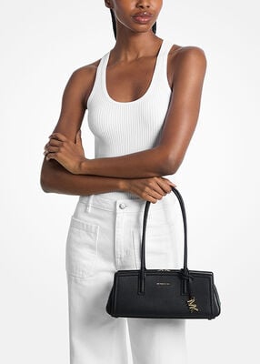 michael kors laila small leather shoulder bag