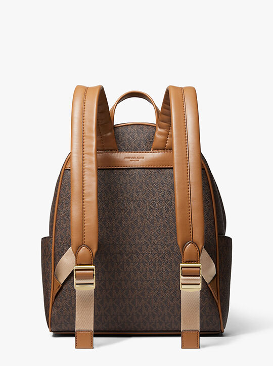 michael kors bex medium signature logo backpack