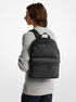 michael kors cooper signature logo backpack