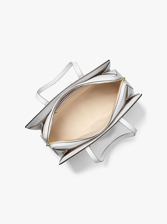 حقيبة ليلى الجلدية متوسطة الحجم michael kors حقيبة ليلى الجلدية متوسطة الحجم