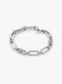 michael kors platinum plated empire link chain bracelet