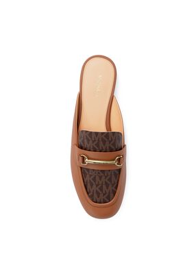 michael kors carson signature logo mule