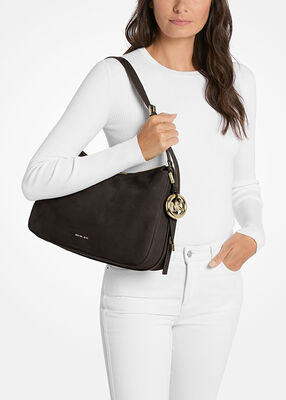 michael kors nolita medium nubuck convertible shoulder bag