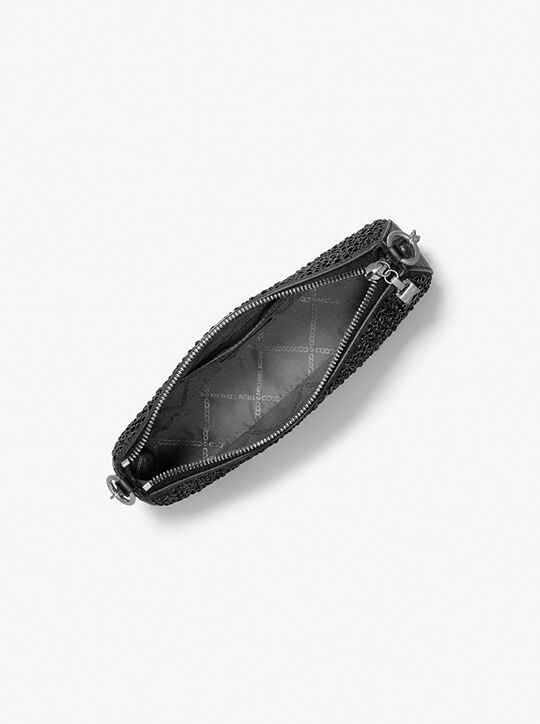 حقيبة إمباير صغيرة من جلد الغزال مزخرفة متوسطة الحجم michael kors حقيبة إمباير صغيرة من جلد الغزال مزخرفة متوسطة الحجم