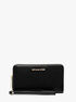 michael kors large pebbled leather smartphone wristlet