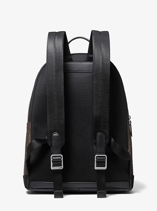 michael kors hudson logo backpack