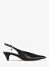michael kors tonya leather slingback pump