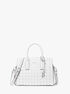 michael kors حقيبة ليلى الصغيرة المصنوعة من الجلد المرصع