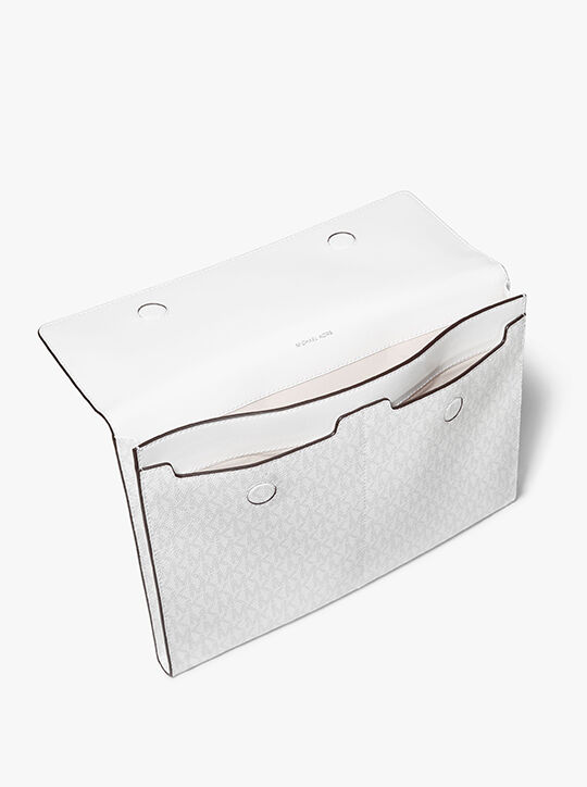 michael kors jet set signature logo laptop case