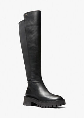 michael kors asher leather boot