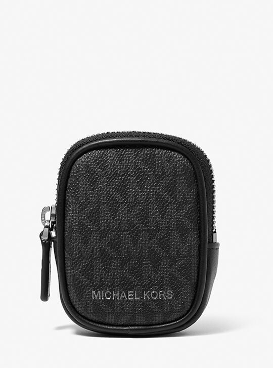 Hudson Logo Camera Bag With Pouch, BLACK | Michael Kors KSA