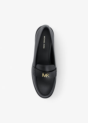 michael kors lex leather loafer