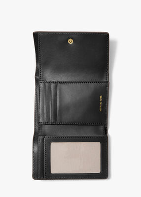 michael kors bryant medium pebbled leather wallet