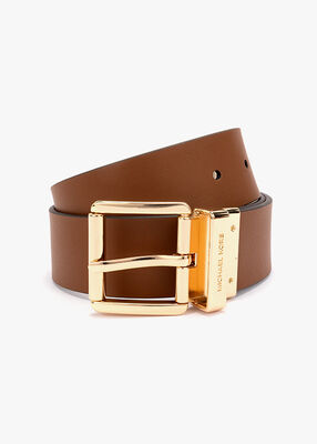 michael kors reversible signature logo xx belt