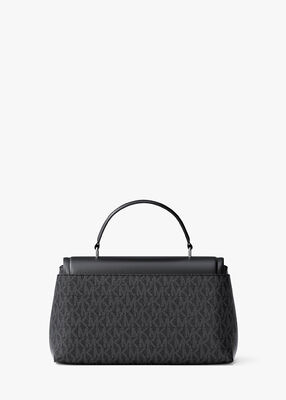 michael kors tribeca extra small signature logo satchel