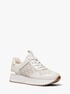 Raina Signature Logo Platform Trainer michael kors raina signature logo platform trainer