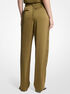 michael kors drapey satin wide leg pants