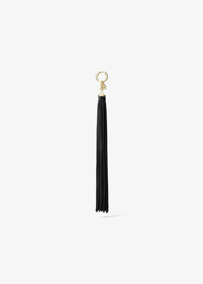 michael kors suede tassel bag charm