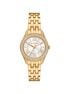 Mini Harlowe Pavé Gold-Tone Watch michael kors mini harlowe pav gold tone watch