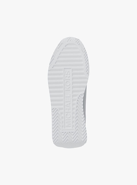 michael kors rhodes leather trainer