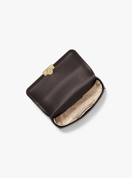 Tribeca Small Crocodile Embossed Leather Crossbody Bag michael kors tribeca small crocodile embossed leather crossbody bag