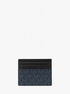 michael kors cooper signature logo card case