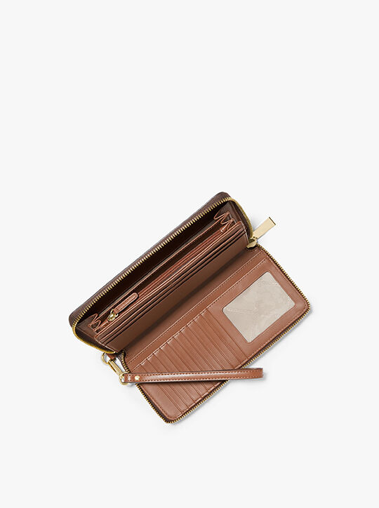 Large Logo Continental Wallet michael kors large logo continental wallet