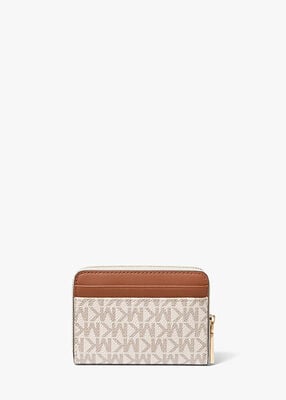 michael kors حافظة بطاقات جيت سيت صغيرة بسحاب