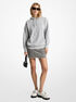 Logo Embossed Hoodie michael kors logo embossed hoodie