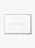 michael kors jet set small pebbled leather zip around card case