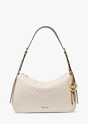 michael kors nolita medium signature logo shoulder bag