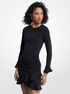 Ruffled Stretch Matte Jersey Dress michael kors ruffled stretch matte jersey dress