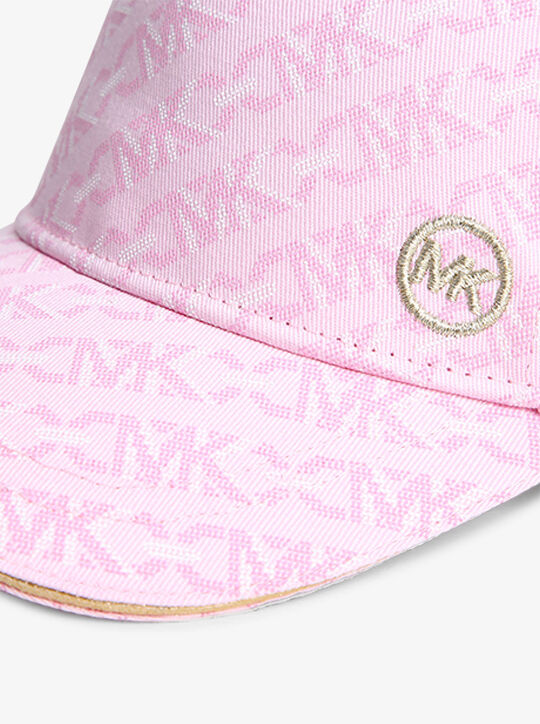 Empire Signature Logo Print Baseball Cap michael kors empire signature logo print baseball cap
