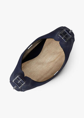 michael kors حقيبة كتف نوليتا كبيرة من جلد النوبوك