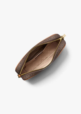 michael kors حقيبة كروس جيت سيت كبيرة بشعار الماركة