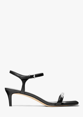 michael kors dina embellished leather sandal