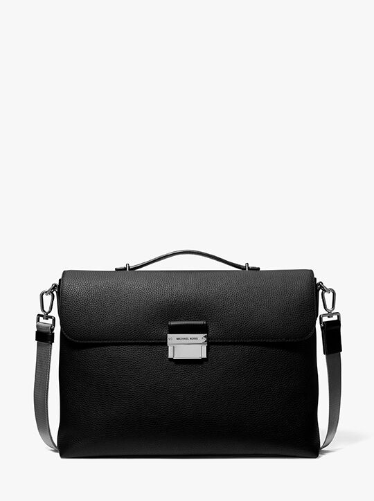 حقيبة هدسون الجلدية المرصوفة بالحصى michael kors حقيبة هدسون الجلدية المرصوفة بالحصى