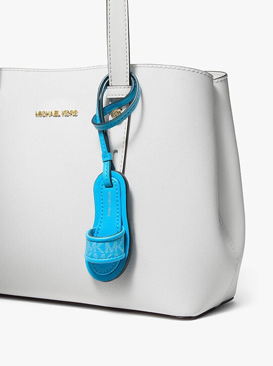 Signature Logo Slide Bag Charm michael kors signature logo slide bag charm
