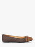 Mandy Signature Logo Moccasin michael kors mandy signature logo moccasin