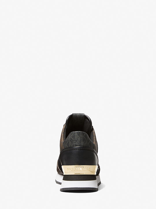 michael kors maddy logo trainer