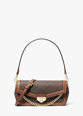 michael kors soho small signature logo convertible crossbody bag