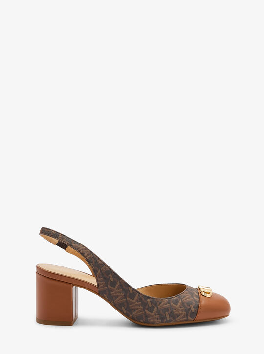 michael kors perla flex toe cap pump