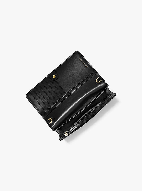 michael kors jet set small nylon gabardine smartphone crossbody bag