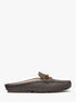 michael kors greta signature logo mule