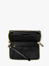 michael kors large pebbled leather smartphone wristlet