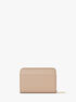 Jet Set Small Pebbled Leather Zip-Around Card Case michael kors jet set small pebbled leather zip around card case