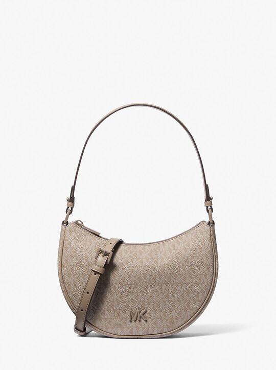 michael kors kyla small signature logo convertible pochette