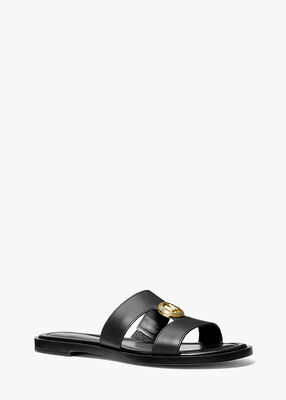 michael kors erin leather sandal
